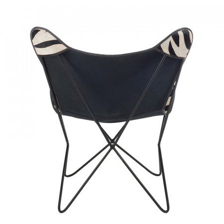 Fauteuil papillon design zèbre - Cow