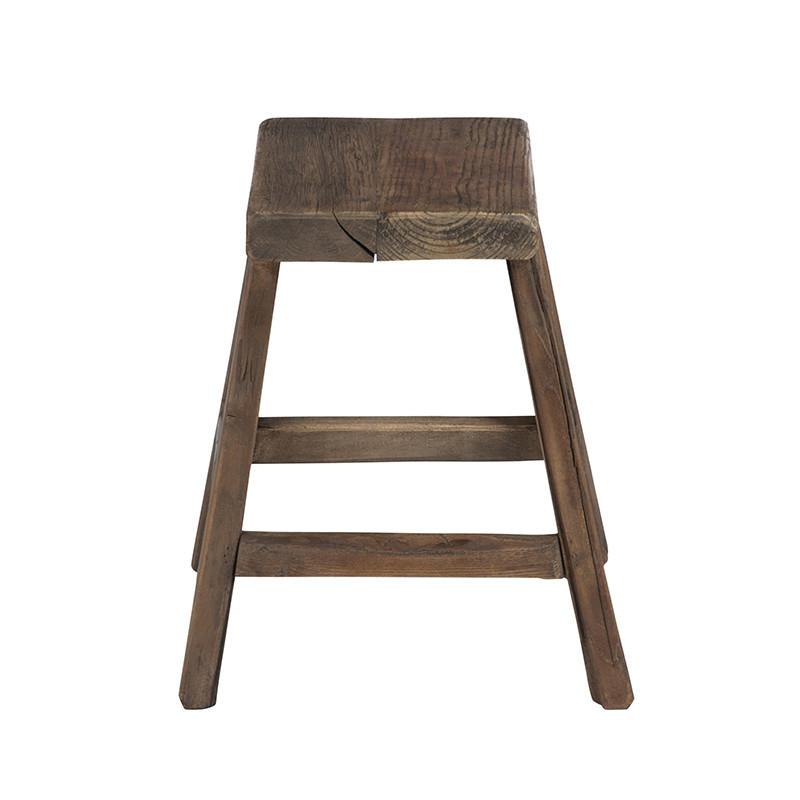 Tabouret en bois brut style chalet - Bess