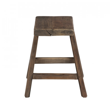 Tabouret en bois brut style chalet - Bess