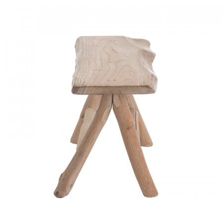 Tabouret en bois naturel - Sol