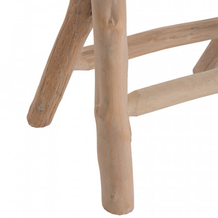Tabouret bois brut - Sol