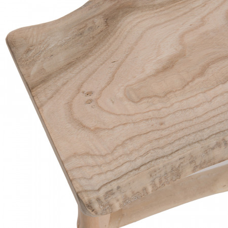 Tabouret bois naturel - Sol