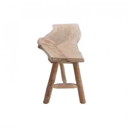 Banc intérieur en bois naturel - Sol