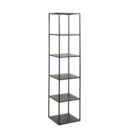 Étagère en métal noir design - Salia