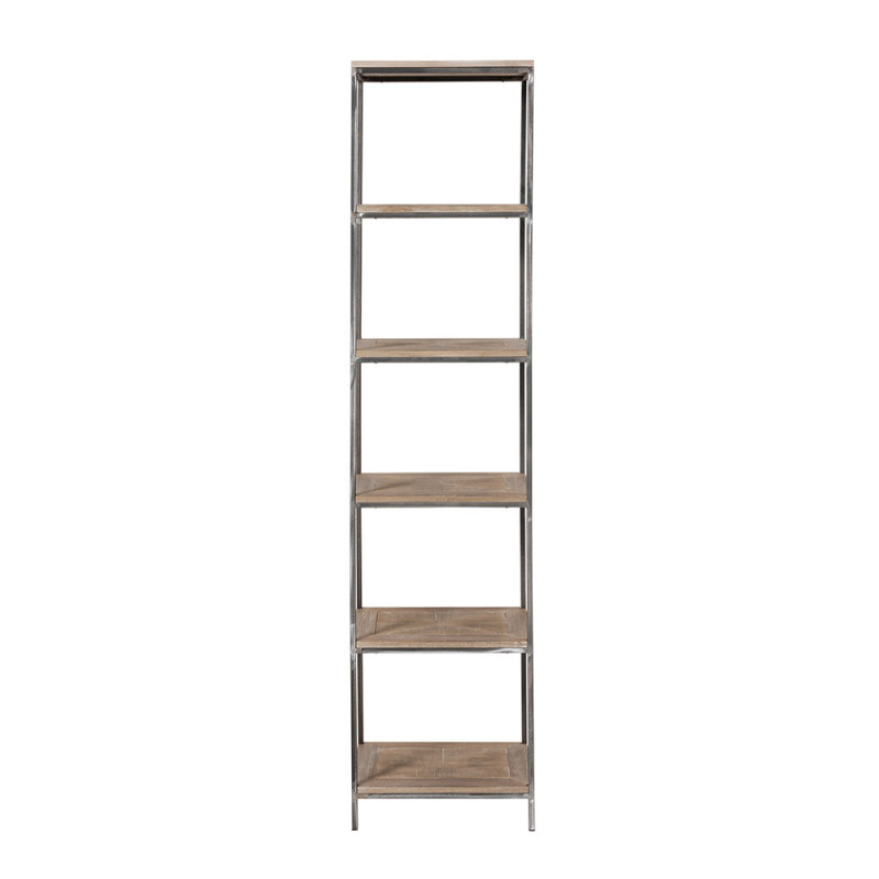 Étagère en bois et métal indus - Bazil
