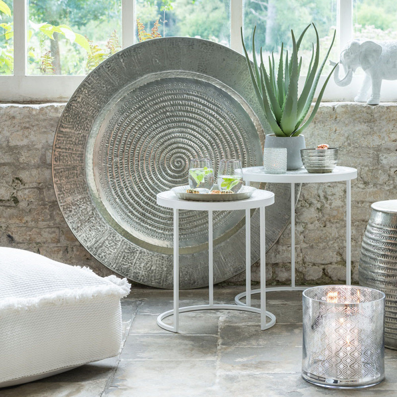 Table gigogne blanche - Louane