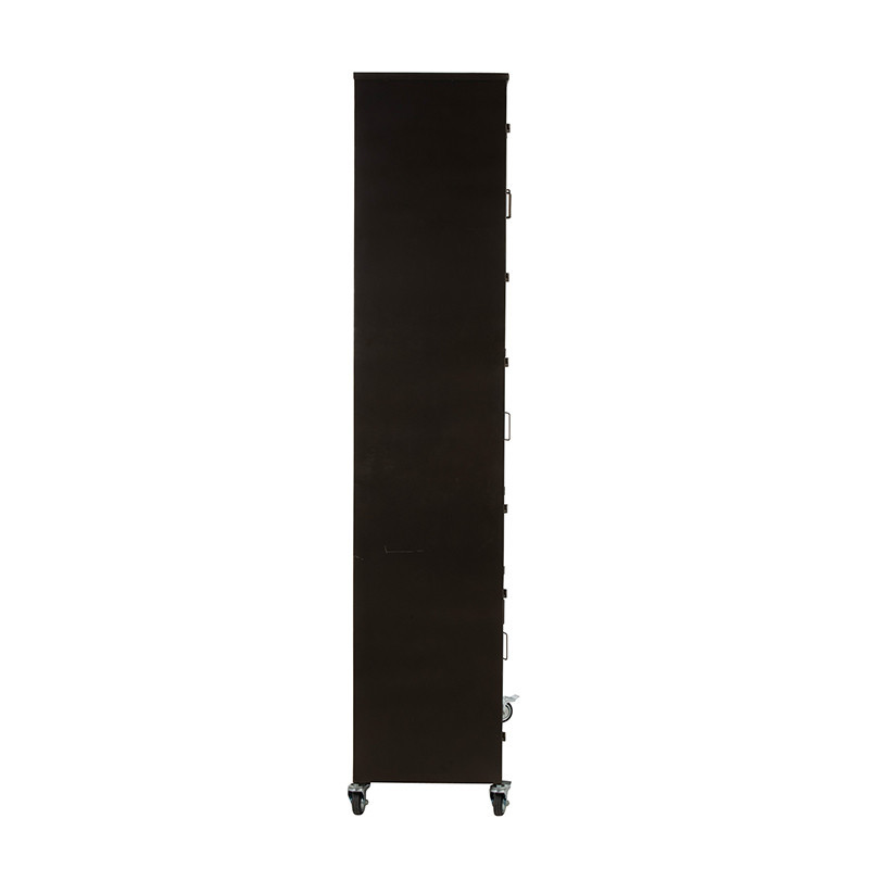Meuble d'atelier métal noir 9 casiers - Ria