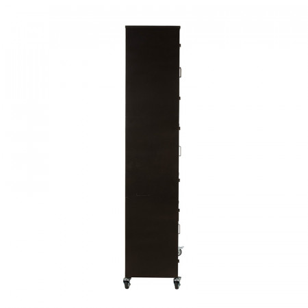 Meuble d'atelier métal noir 9 casiers - Ria