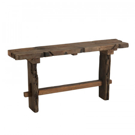 Console meuble bois brut - Bidi