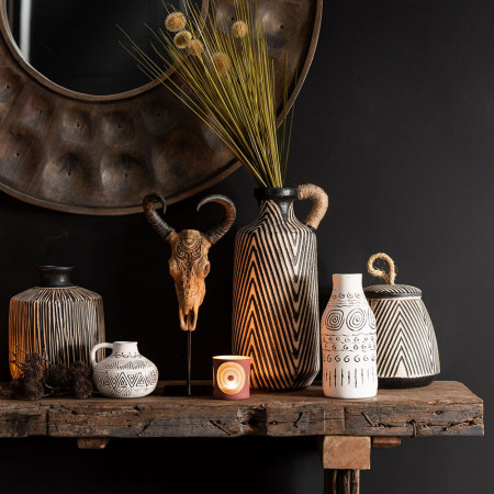Meuble console bois marron - Bidi