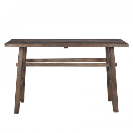 Console meuble bois brut marron - Bess