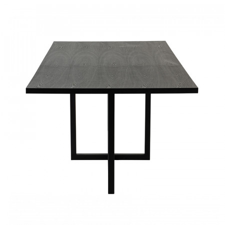Table design noire rectangulaire - Kipy