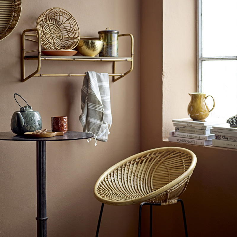 Tabouret de bar en rotin...