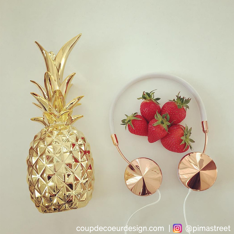 Ananas doré Bloomingville - Ananas