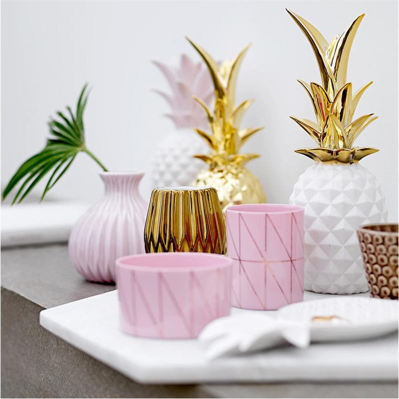 Ananas déco doré Bloomingville - Ananas 