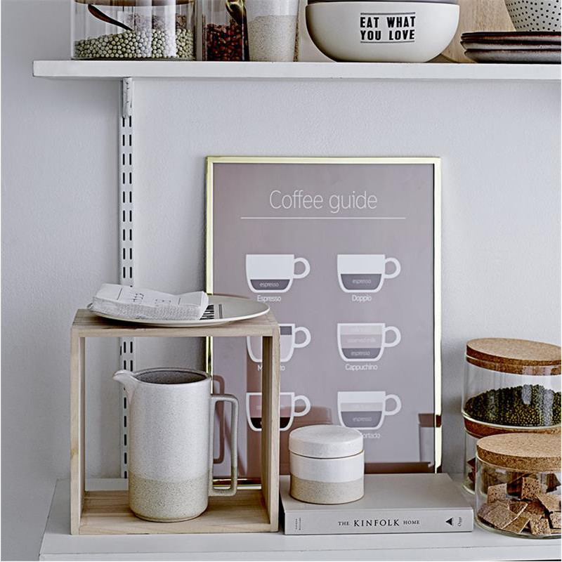 Cadre déco de cuisine café Bloomingville - Coffee Time Cadre déco de cuisine café Bloomingville - Coffee Time