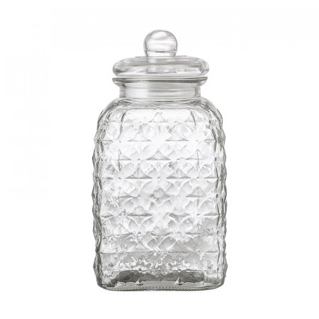 Grande bonbonnière en verre transparent design - Tagada 