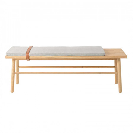Banc scandinave en bois naturel Bloomingville