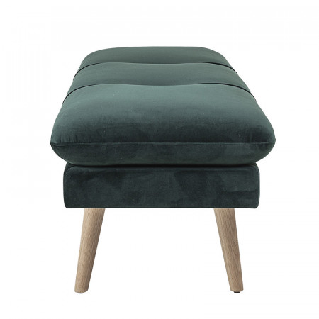 Banc velours vert Bloomingville