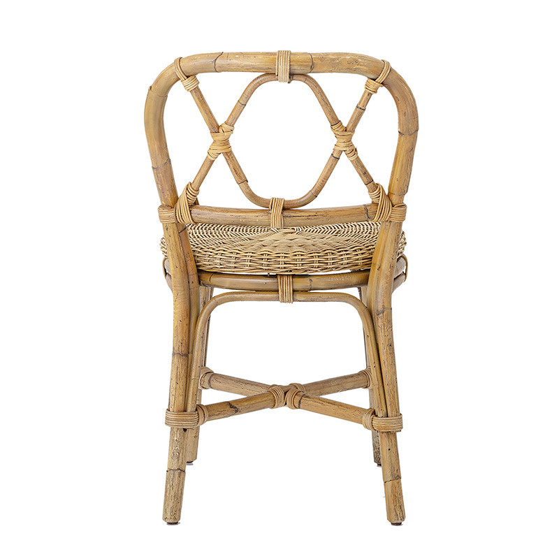 Chaise en rotin naturel vintage Bloomingville - Creti