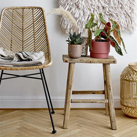 Chaise design en rotin tressé Bloomingville - Lena