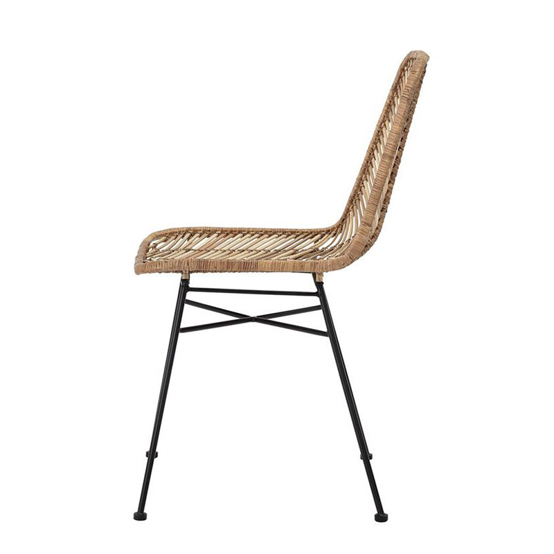 Chaise design en rotin tressé Bloomingville - Lena 