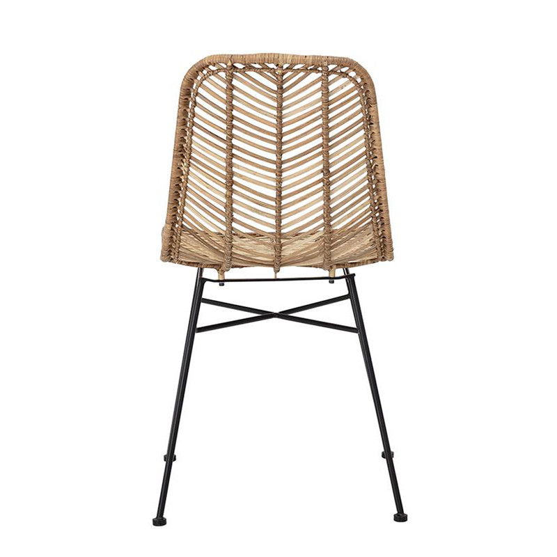 Chaise design en rotin tressé Bloomingville - Lena 