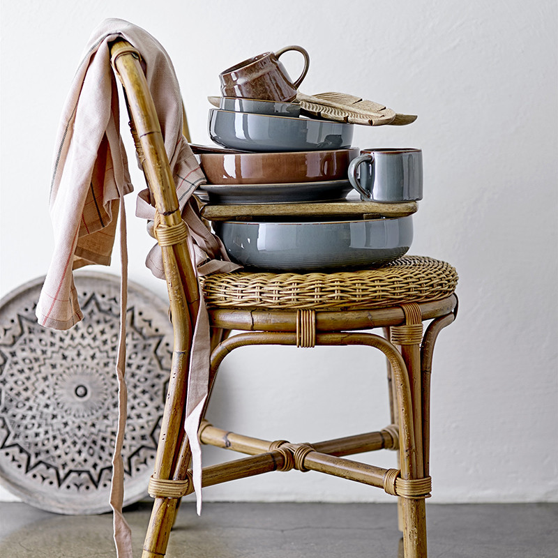 Chaise rotin vintage naturel Bloomingville