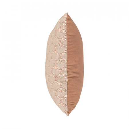 Coussin rose art déco Bloomingville 50x50 - Palm 