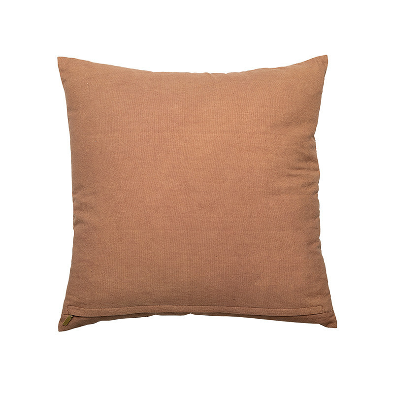 Coussin rose art déco Bloomingville 50x50 - Palm 