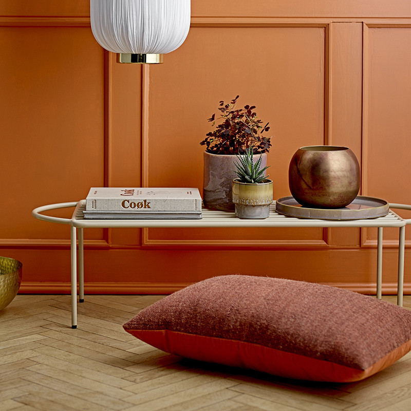 Coussin corail Bloomingville 60x40 - Queen 