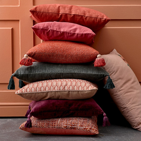 Coussin corail Bloomingville 60x40 - Queen 