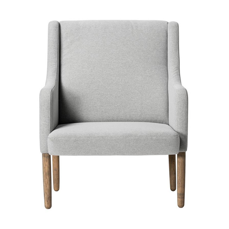 Fauteuil gris confortable scandinave Bloomingville