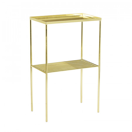 Haute table d'appoint doré Bloomingville