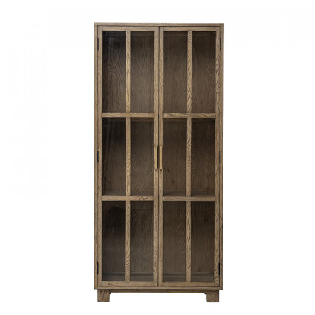 Vitrine en bois design Bloomingville