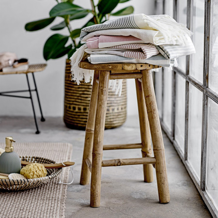 Tabouret en bambou naturel Bloomingville