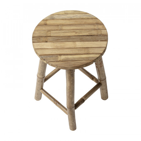 Tabouret bambou naturel extérieur Bloomingville