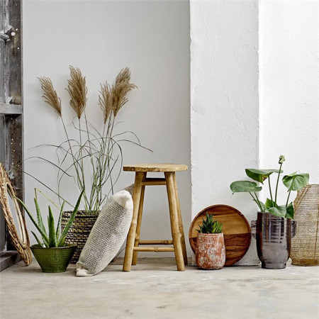 Tabouret en bambou naturel intérieur Bloomingville
