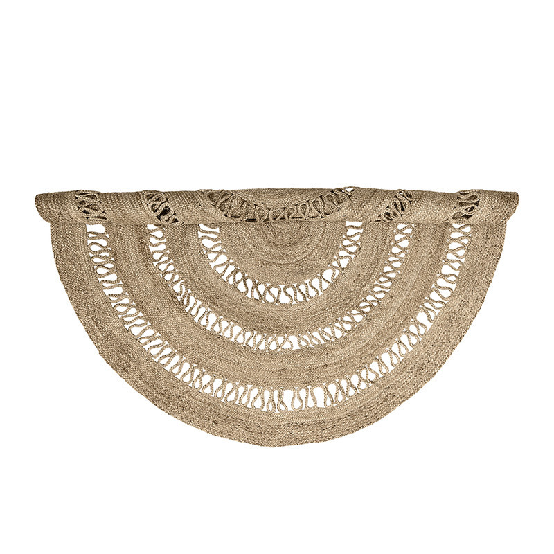 Tapis en jute rond Bloomingville D182cm - Jin 