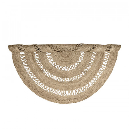 Tapis en jute rond Bloomingville D182cm - Jin 
