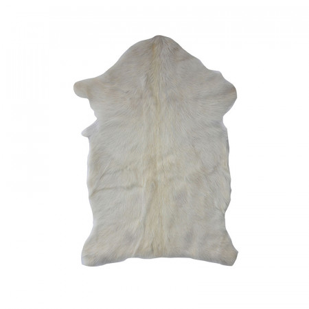 Tapis peau de bête blanche Bloomingville 90x50