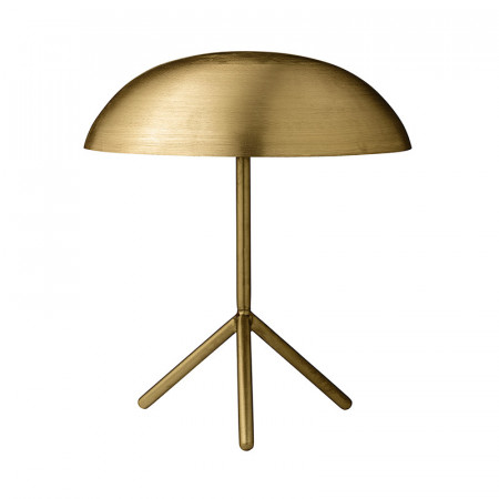 Lampe design en métal doré brossé Bloomingville