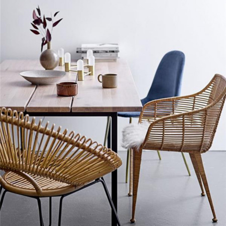 Lampe dorée design Bloomingville - Elle
