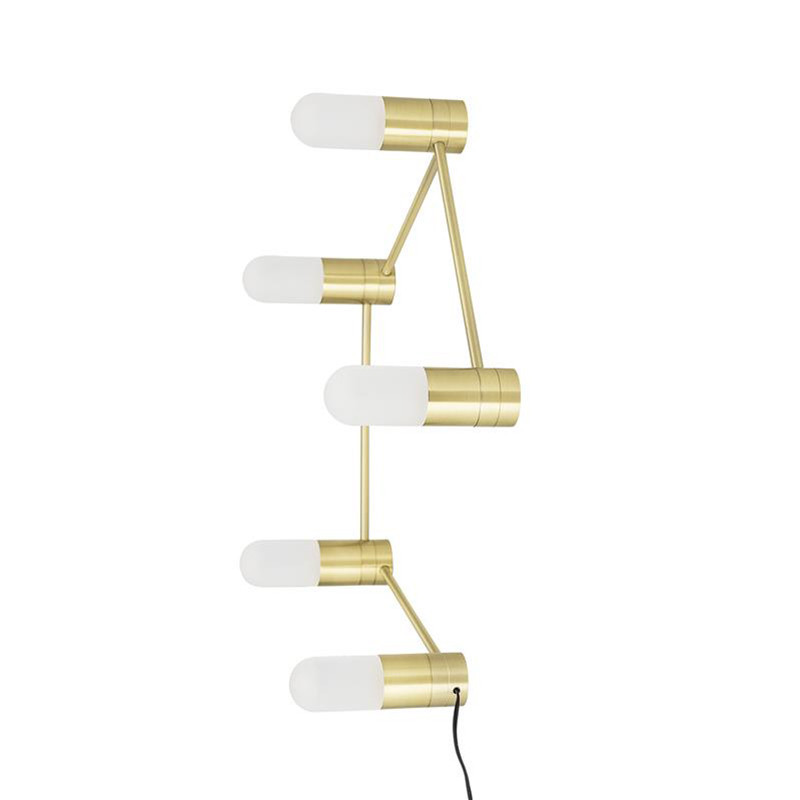Lampe à poser dorée design Bloomingville - Elle 