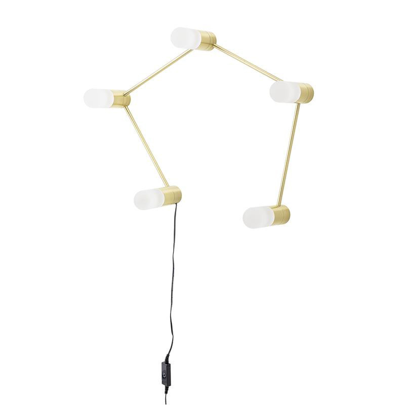 Lampe à poser dorée design Bloomingville - Elle 