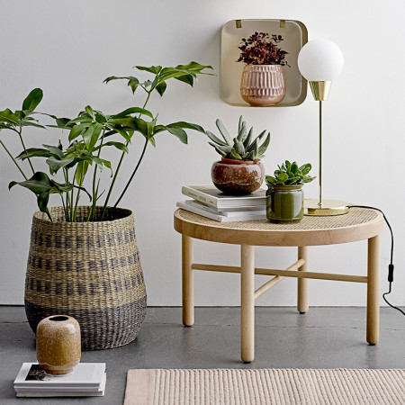 Lampe globe design dorée Bloomingville
