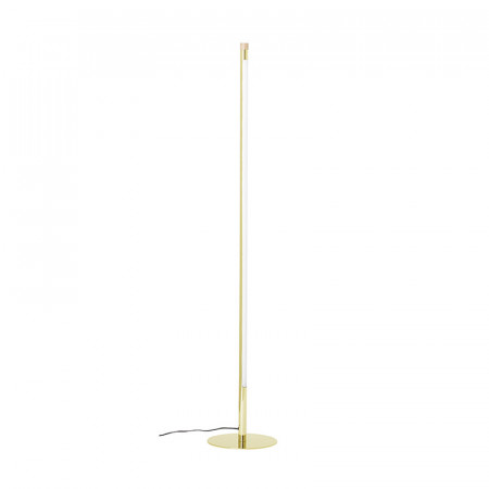 Lampadaire design led doré Bloomingville