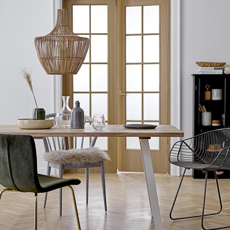 Lustre rotin naturel design Bloomingville