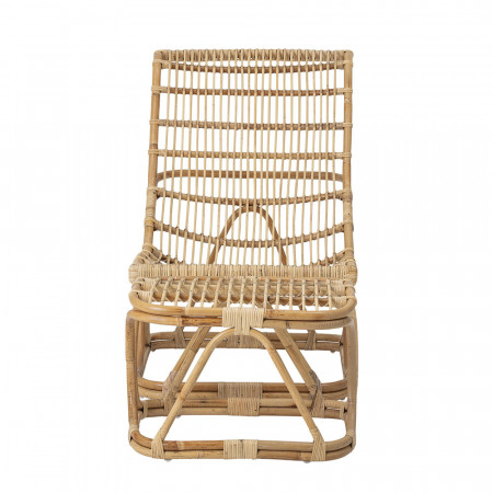 Chaise longue en rotin avec repose pieds Bloomingville - Chili