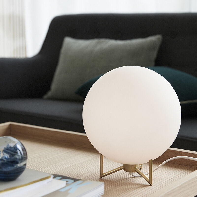 Lampe globe et doré Hubsch - Laca 